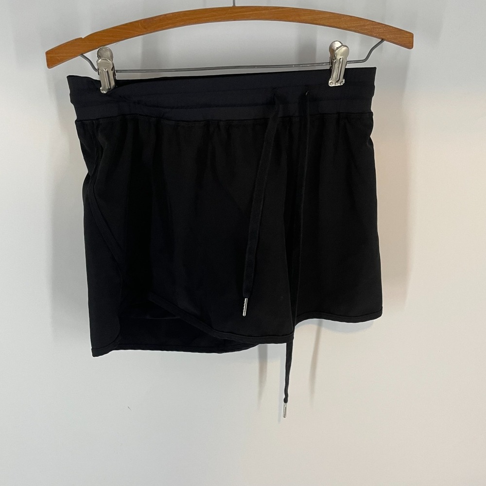 TYC Til You Collapse Cosy Stretch Effortless Athletic Shorts Black Womens Size M